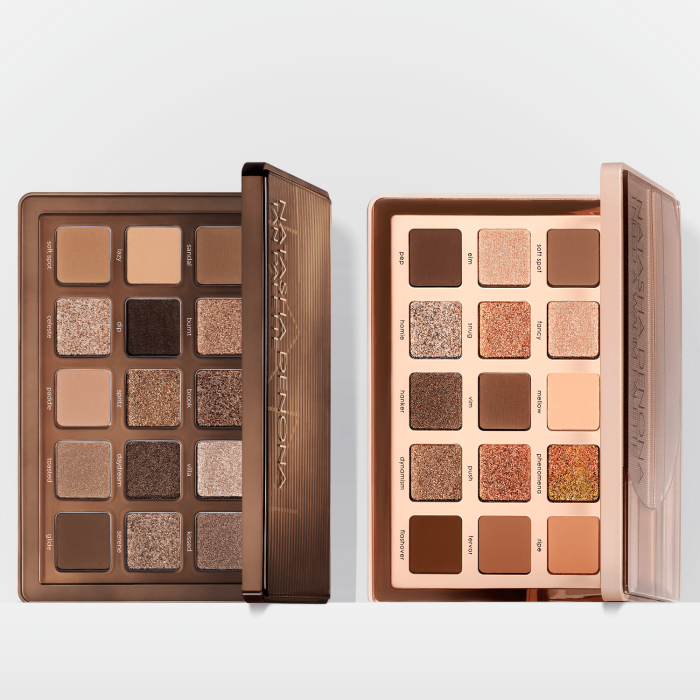 TAN + I NEED A WARM EYESHADOW PALETTES